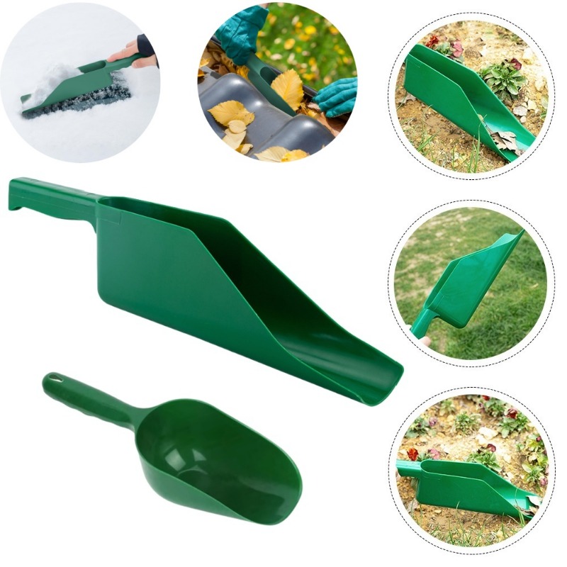 Soil Scoop Tool - Cuchara larga para canalones, herramienta para