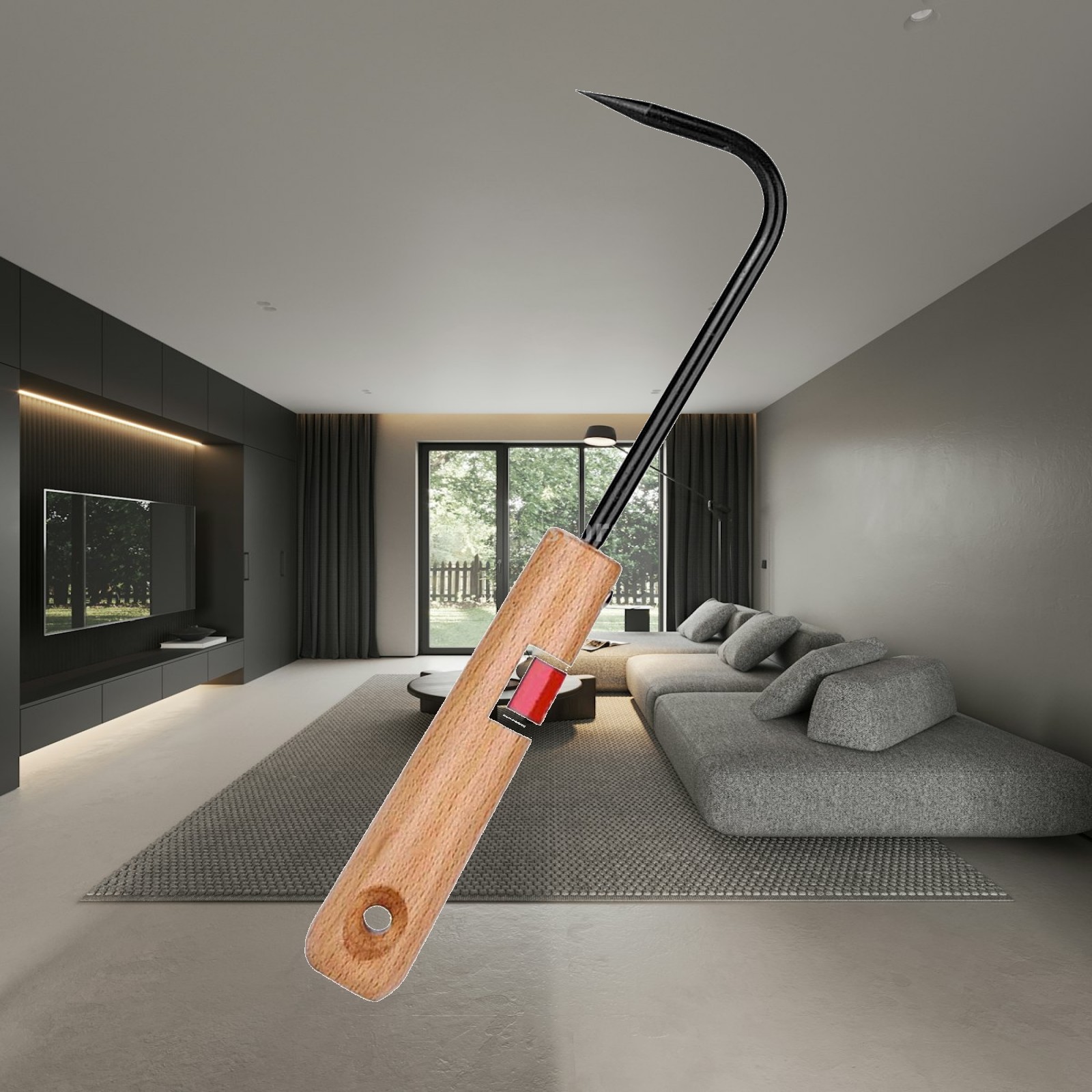 Bonsai Garden Rake - Gancho para Raíces de Bonsái Resistente