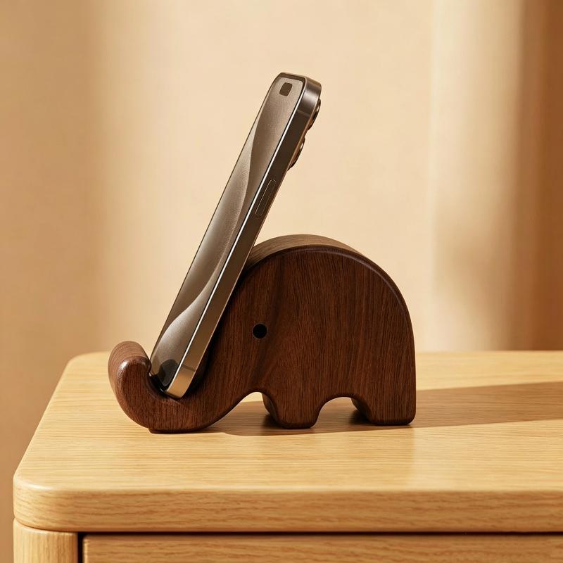 Display Stand Wood - Soporte para Teléfono de Madera Maciza