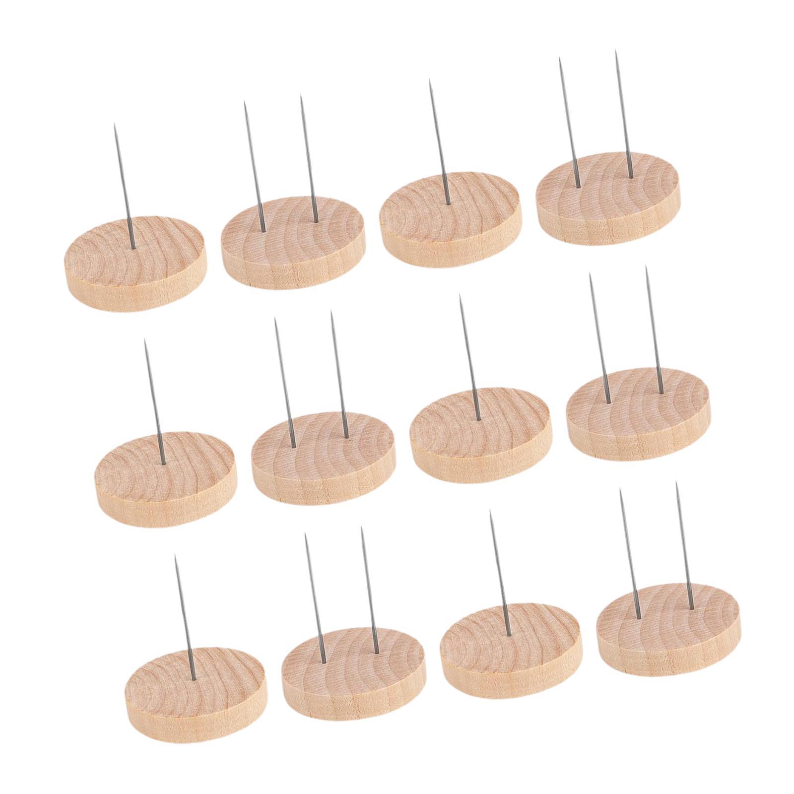 Display Stand Wood - 12 piezas de soporte de almacenamiento