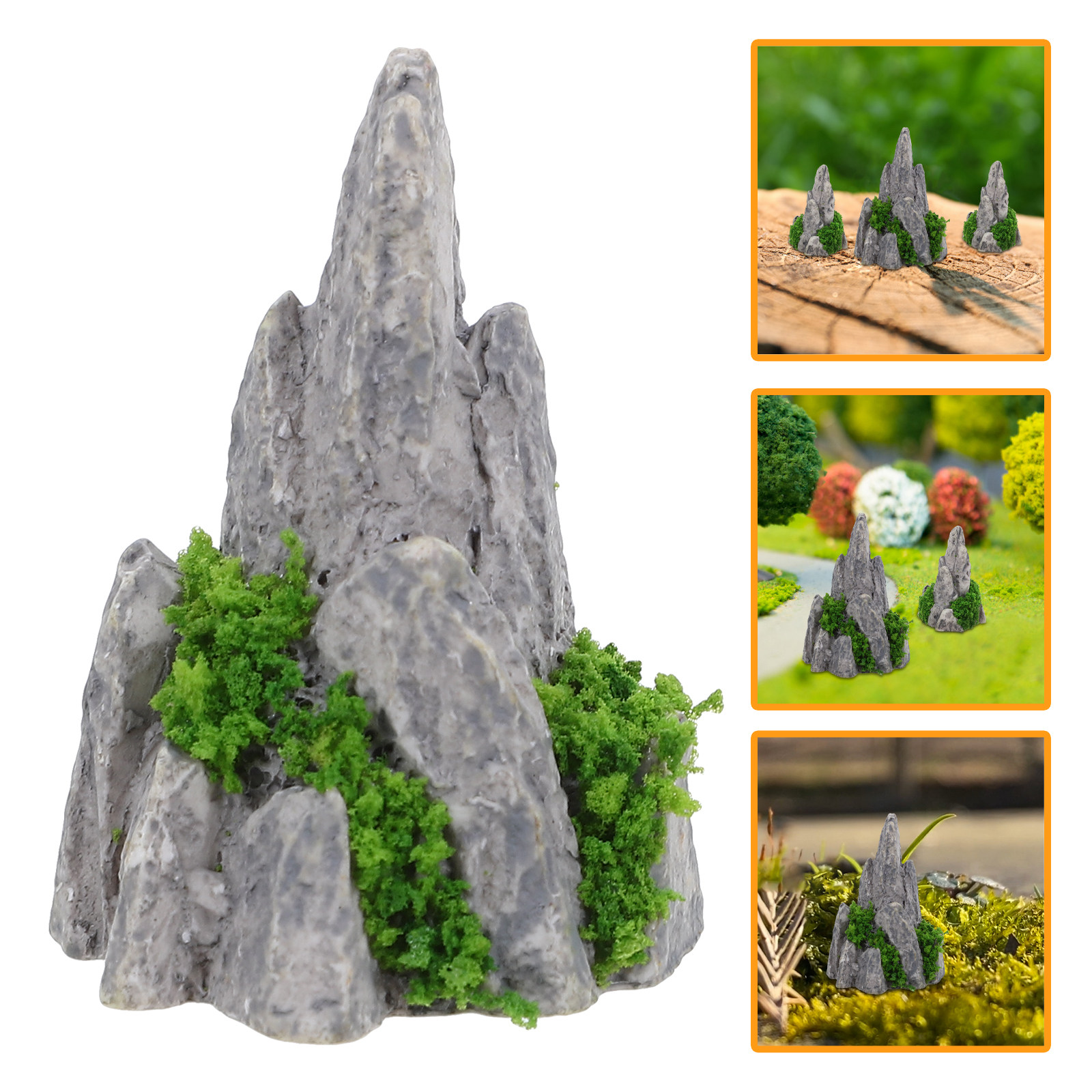 Bonsai Garden For Desk - 8 piezas de mini adornos de