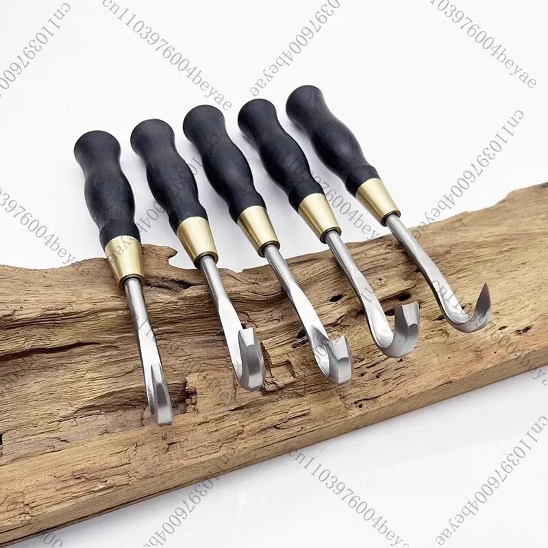 Bonsai Garden Knife - Juego de cuchillos cepillados para bonsái,