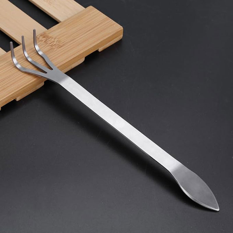 Rastrillo de raíces de acero i - Bonsai Garden Rake reseña y precio