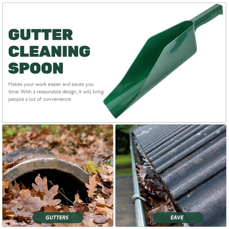 Cuchara larga para canalones,  - Soil Scoop Tool reseña y precio