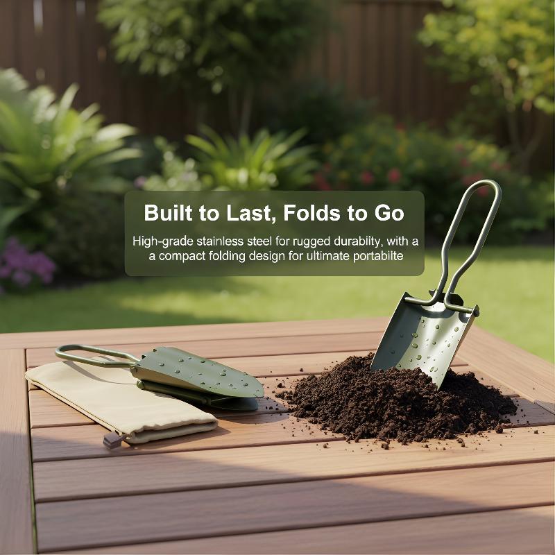 Mini pala de jardín de acero i - Soil Scoop Tool reseña y precio