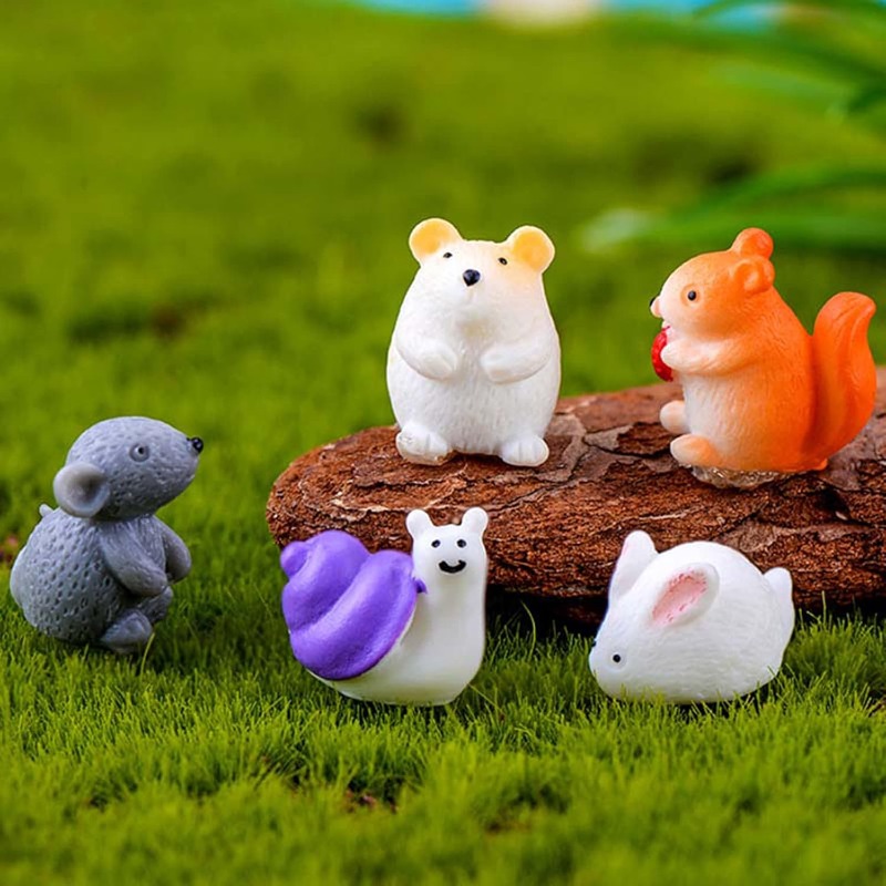 Pequeños animales en miniatura - First Bonsai Garden reseña y precio