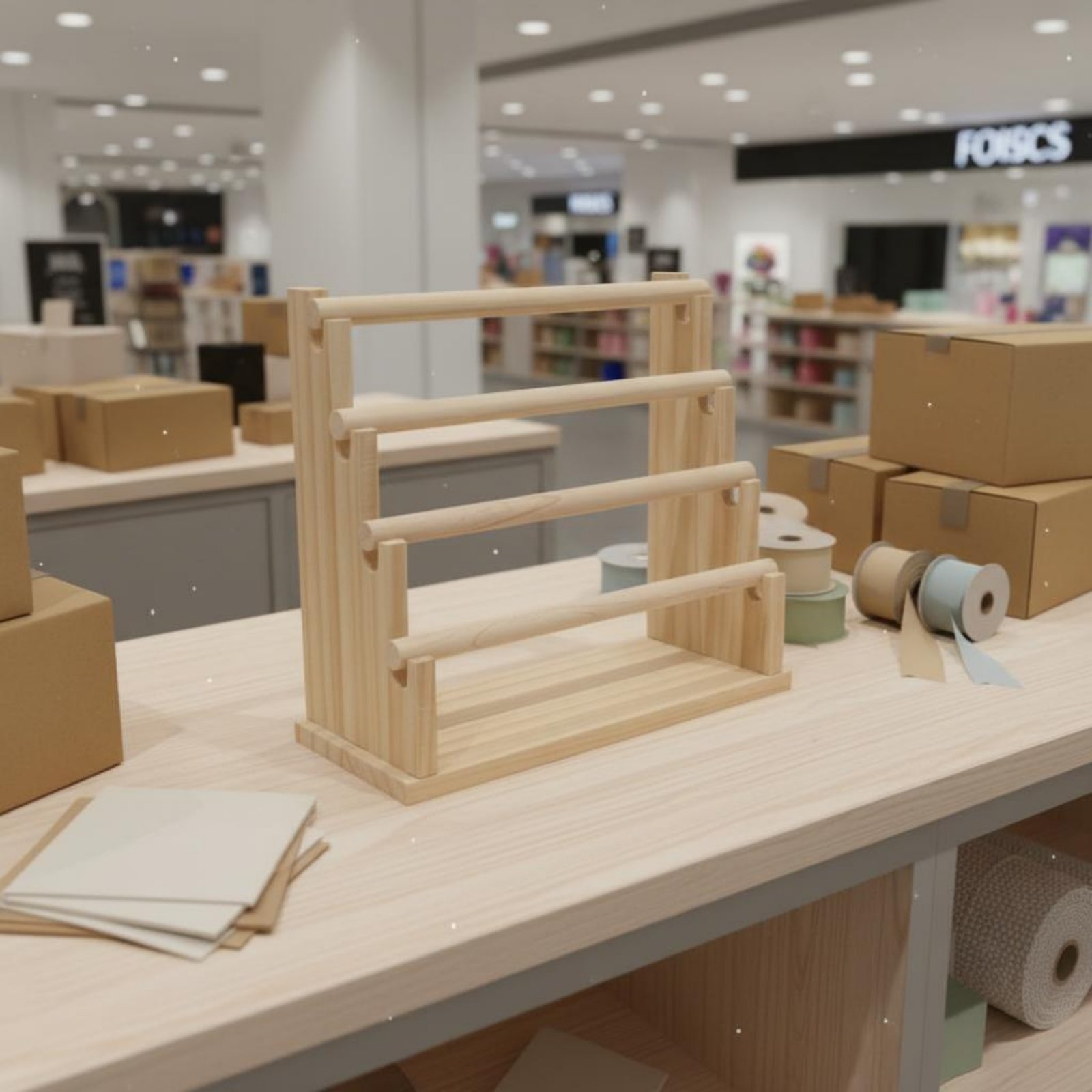 Organizador de Joyas de Escrit - Display Stand Wood reseña y precio