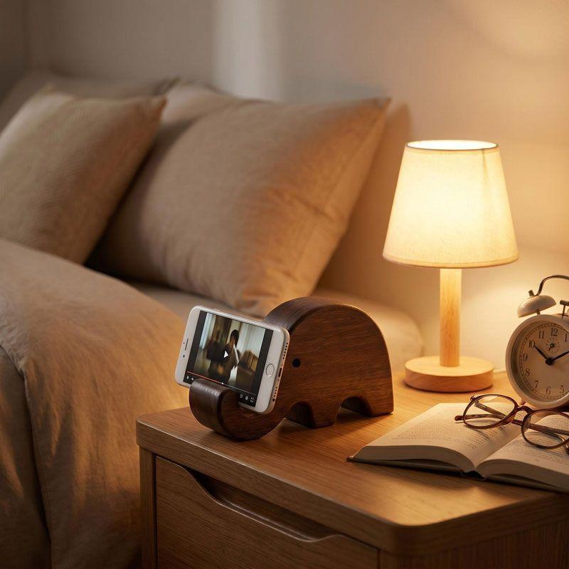 Soporte para Teléfono de Mader - Display Stand Wood reseña y precio