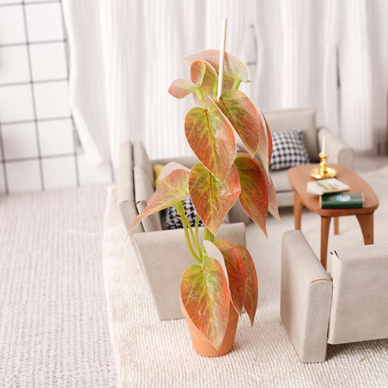 1/12 casa de muñecas simulació - Bonsai Garden Plants reseña y precio