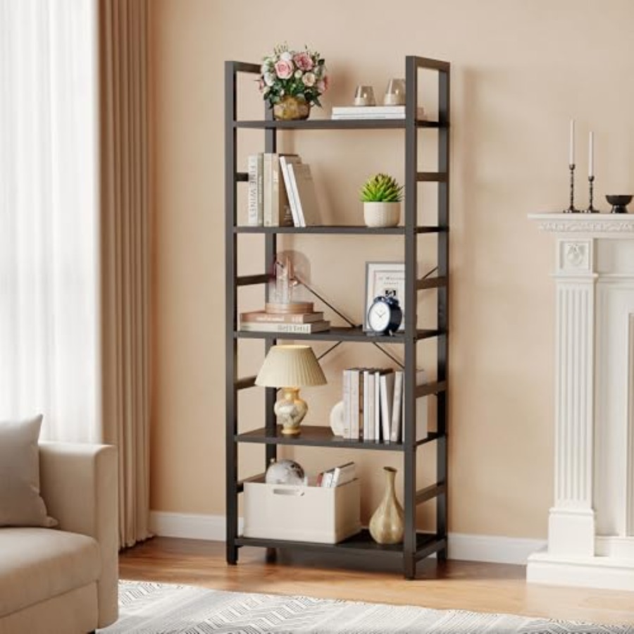 Estantería de 5 Niveles, Libre - Display Stand Wood reseña y precio
