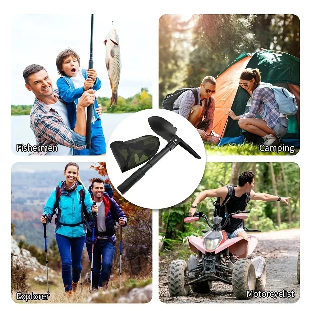 Pala Plegable Multifuncional,  - Soil Scoop Tool reseña y precio