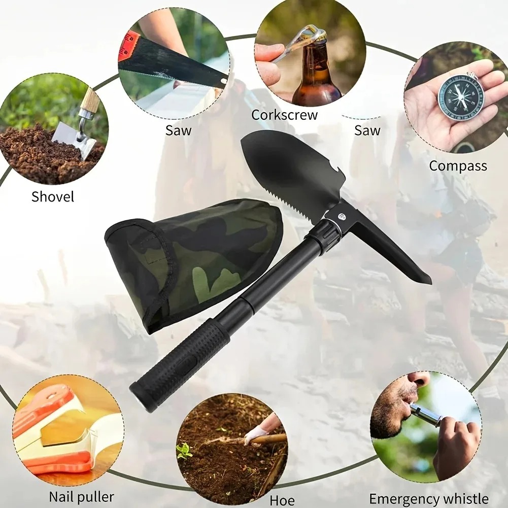 Pala Plegable Multifuncional,  - Soil Scoop Tool reseña y precio