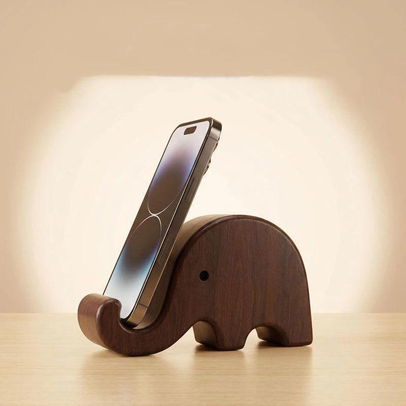Soporte para teléfono de mader - Display Stand Wood reseña y precio
