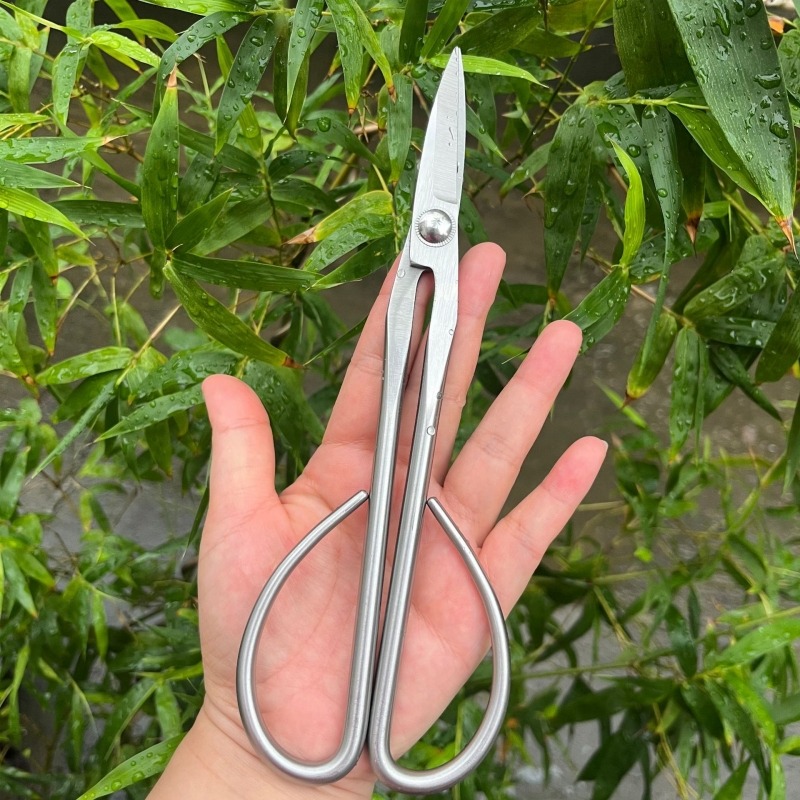 Tijeras de hojas tiernas, herr - Bonsai Garden Knife reseña y precio