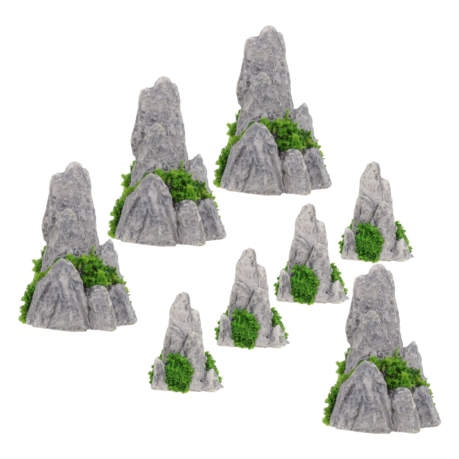8 piezas de mini adornos de ro - Bonsai Garden For Desk reseña y precio