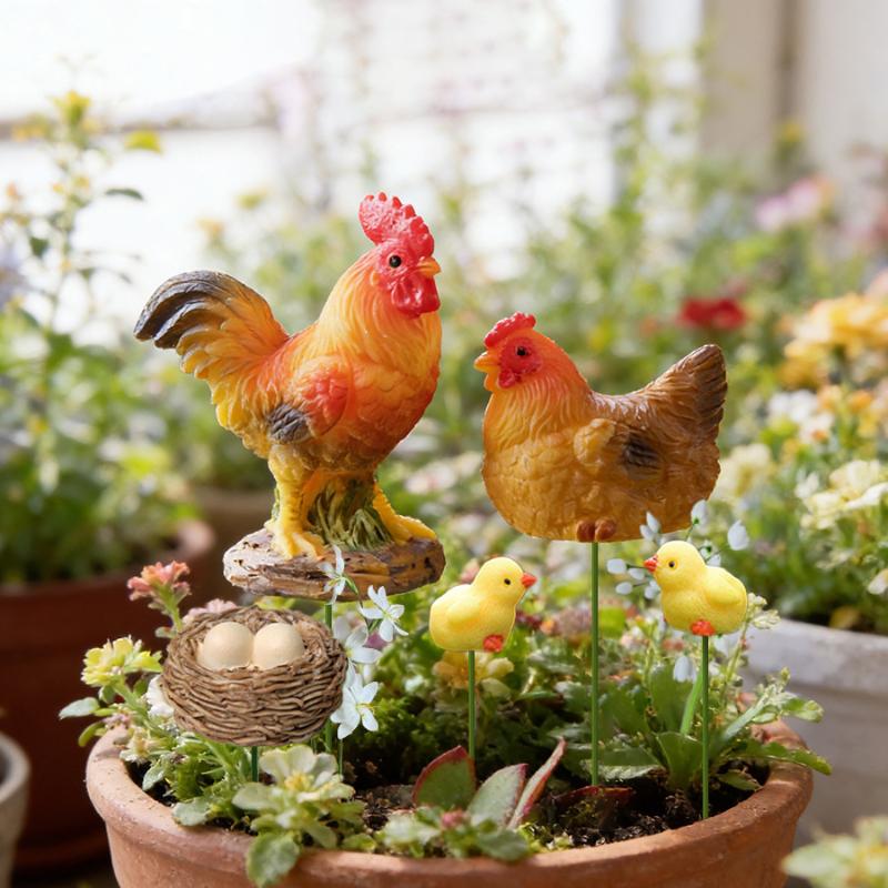 Juego de 4/5 Figuras de Resina - Bonsai Garden For Desk reseña y precio