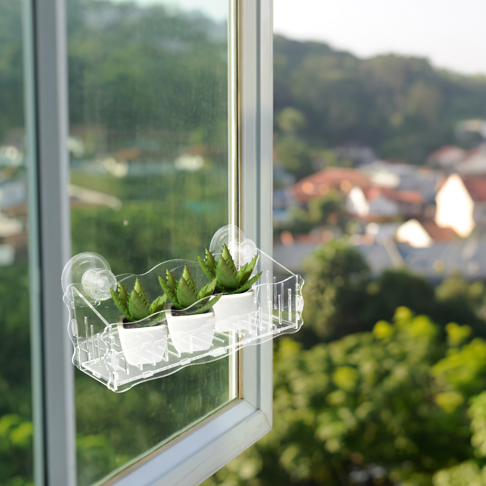 Estante para plantas con vento - Bonsai Garden Plants reseña y precio
