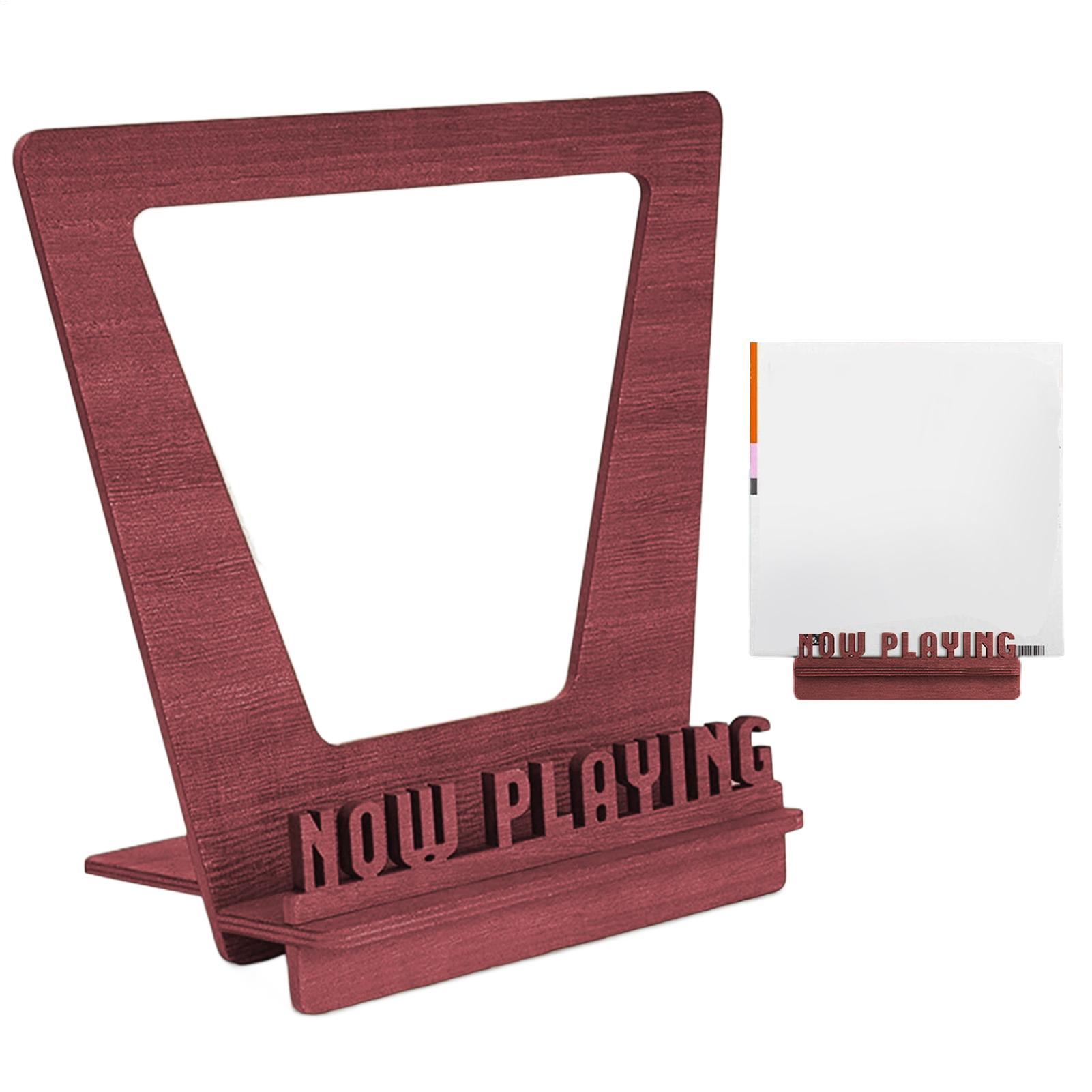 Soporte de madera para discos, - Display Stand Wood reseña y precio