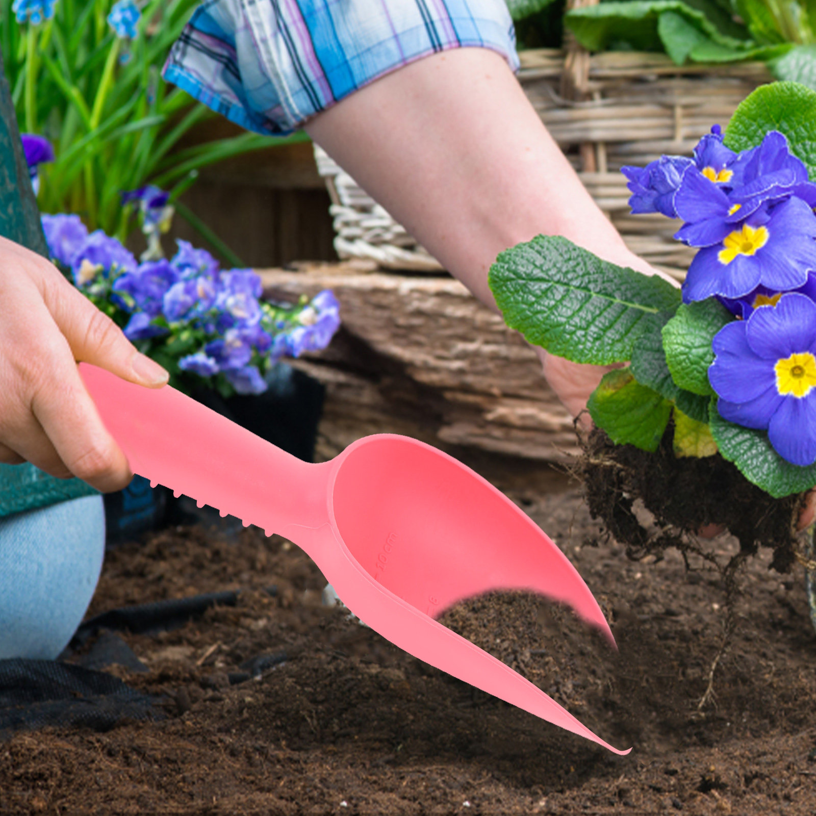 2 unidades de pala de jardín d - Soil Scoop Tool reseña y precio