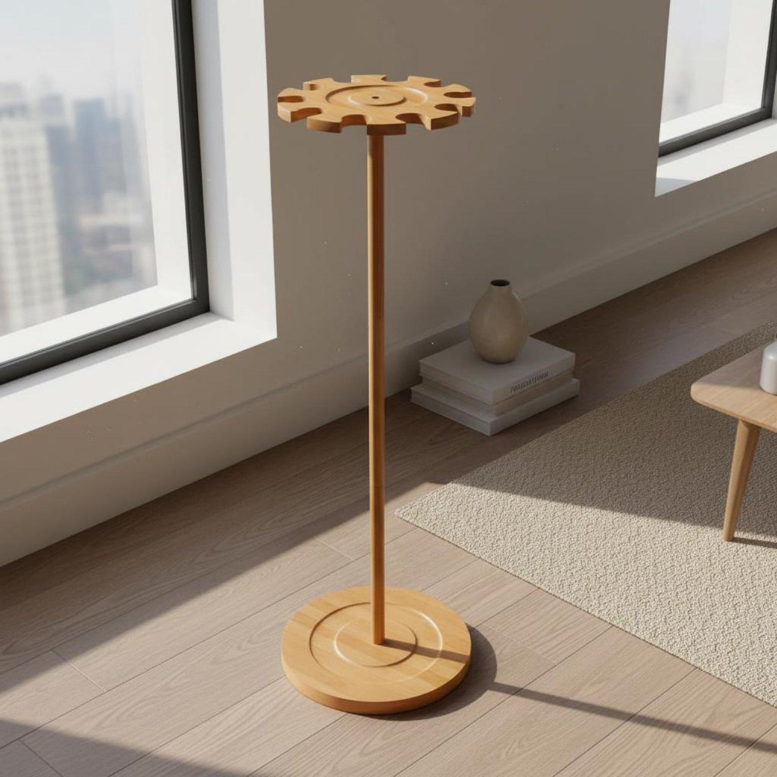 Expositor de Equipamiento Depo - Display Stand Wood reseña y precio