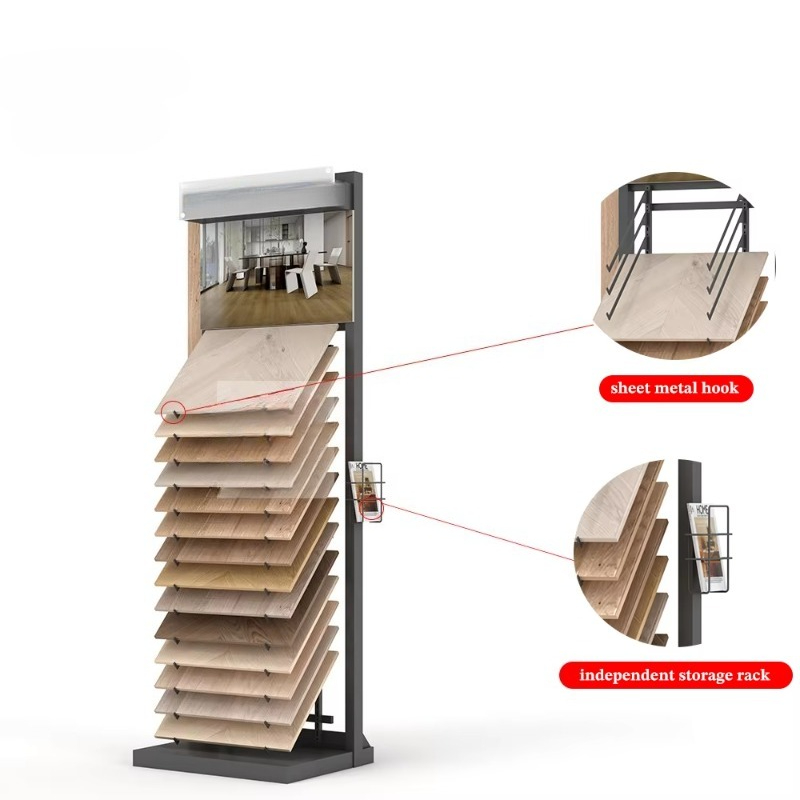 Expositor Combinado de Metal y - Display Stand Wood reseña y precio