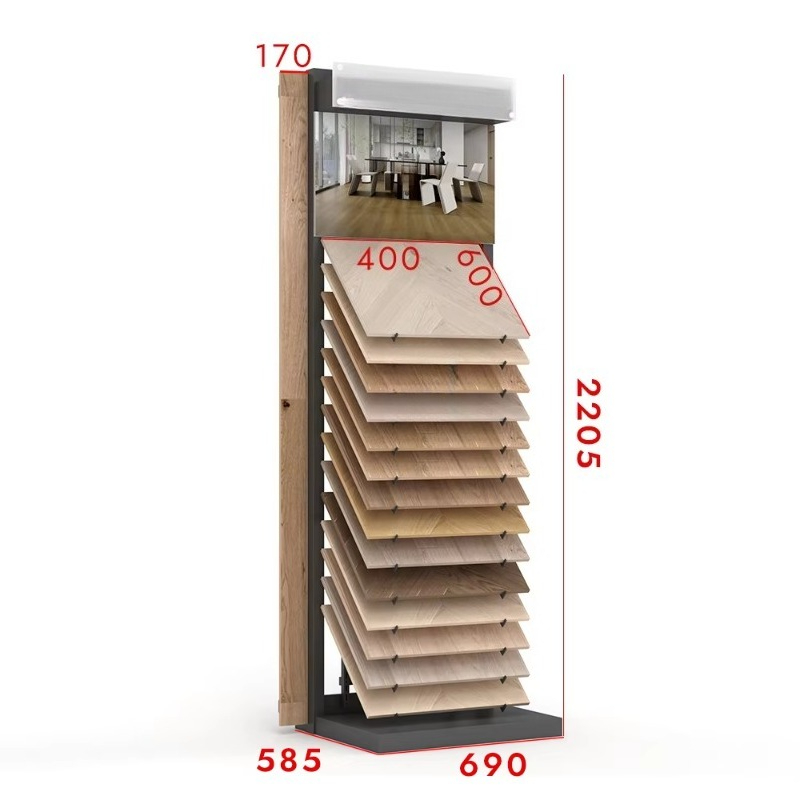 Expositor Combinado de Metal y - Display Stand Wood reseña y precio